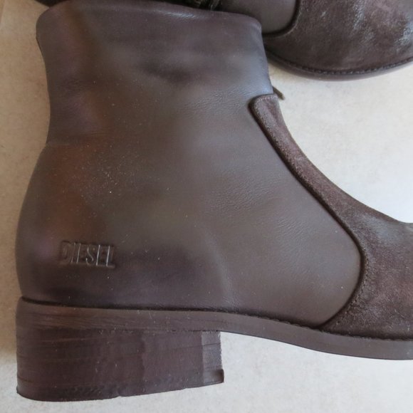 DIESEL Chelsea Ankle Boots - NEW - Picture 2 of 7